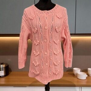 Vintage Hand Crocheted Sweater